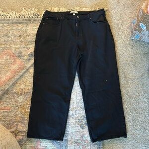 Abercrombie Curve Love The Loose High Rise Denim